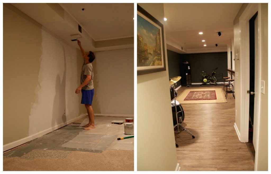 Man Cave Makeover Before and After Man Cave Makeover Before and After